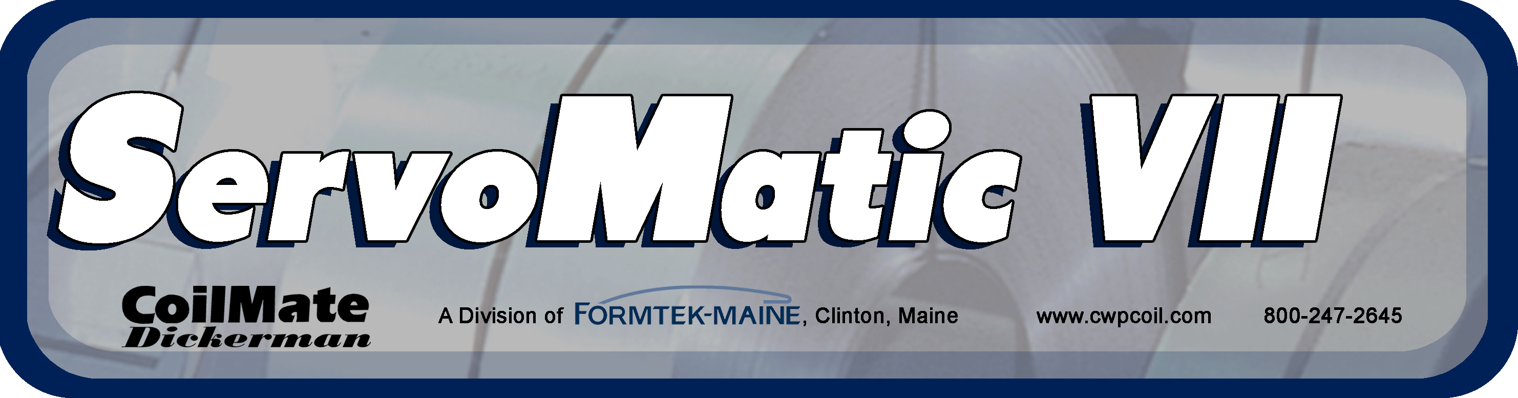 ServoMatic&copy; VII - Servo Roll Feed Logo