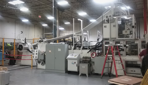 1997 CWP 24C Servo feed line w/Straightener, Threader & 10,000 lb Reel  w/Manuals in Cedarburg, WI, USA