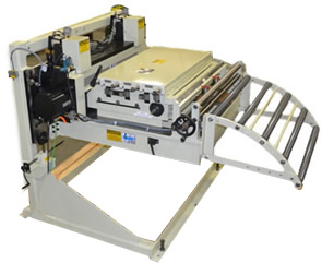 SXH7 Pull-Thru Straightener with Manual Pinch Rolls Mounted to a SMX H Servo Feeder
